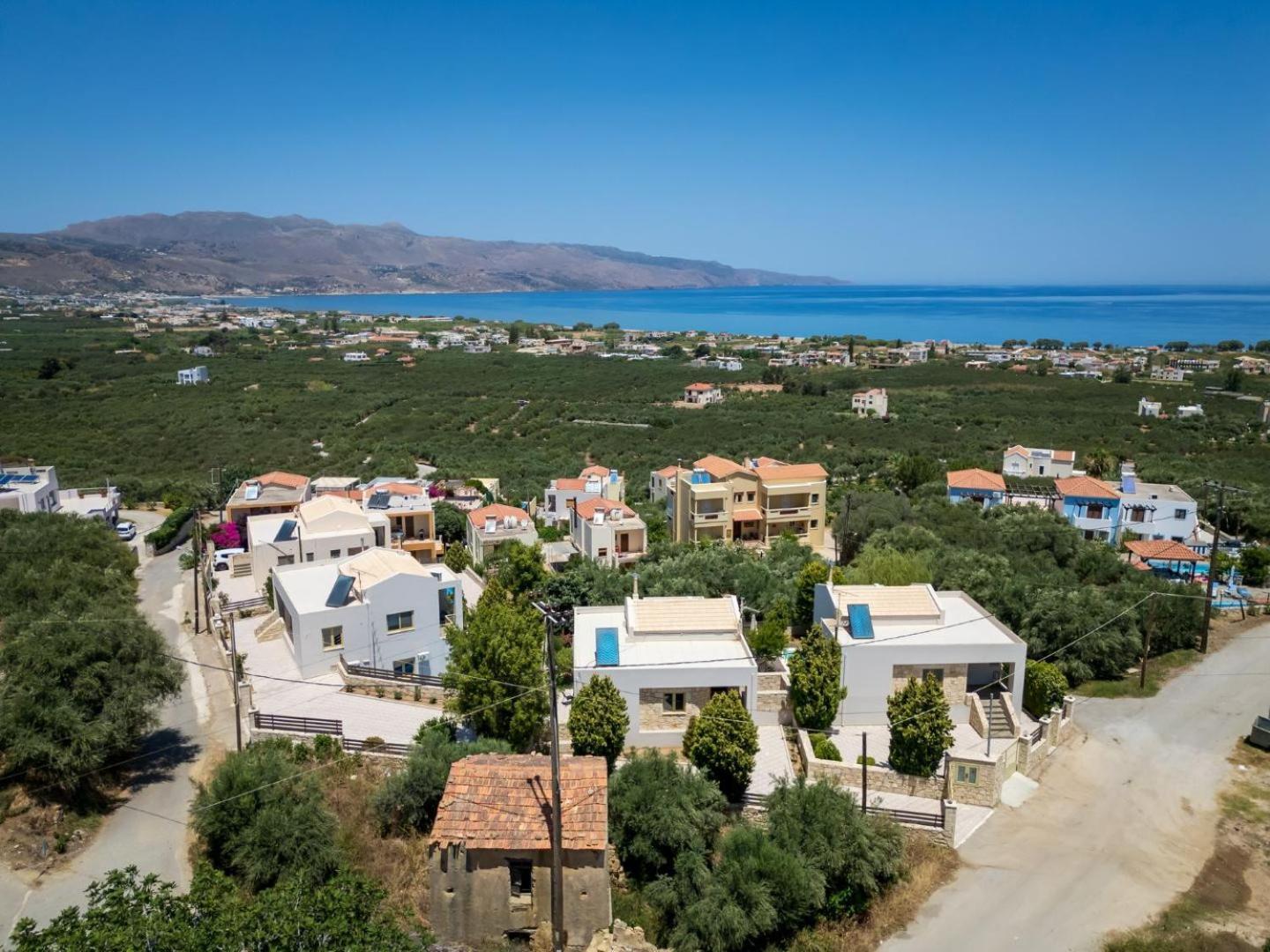 Villa With Private Pool Chania Sense Of Dream Villas Tavronitis Exterior foto